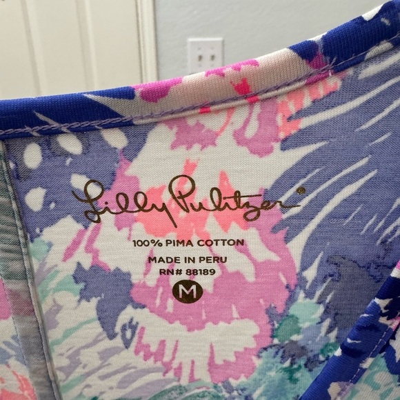 Lilly Pulitzer long sleeve, short dress. - Picture 3 of 3